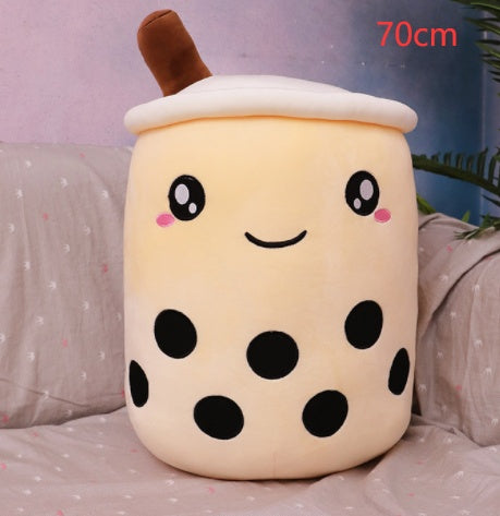 Boba Bubble Tea Pillow Cushion