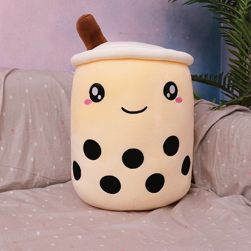 Boba Bubble Tea Pillow Cushion