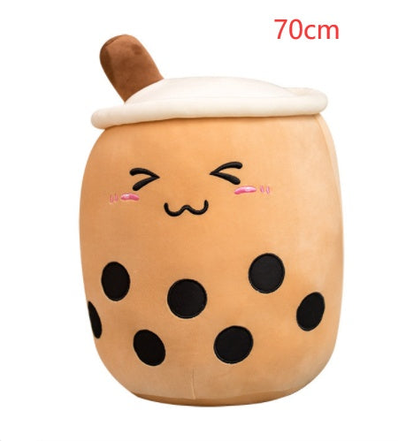 Boba Bubble Tea Pillow Cushion