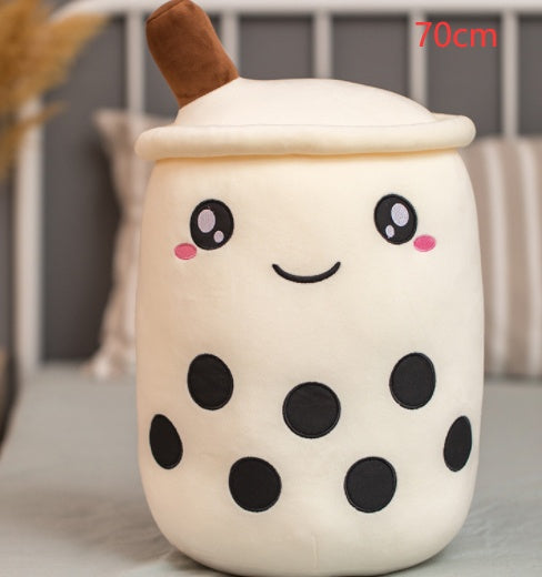 Boba Bubble Tea Pillow Cushion