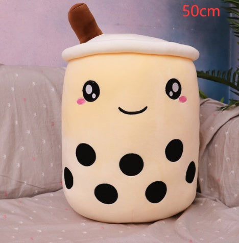 Boba Bubble Tea Pillow Cushion
