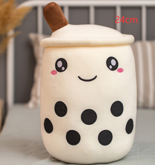 Boba Bubble Tea Pillow Cushion