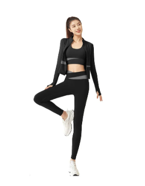 3 piece set! Tracksuits for ladies -sports bra and jacket.