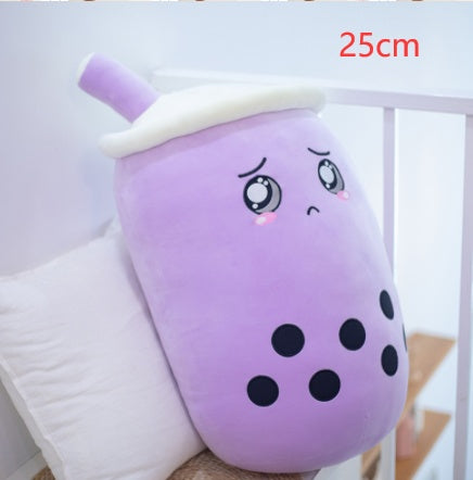 Boba Bubble Tea Pillow Cushion