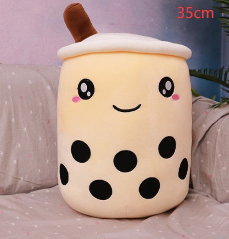 Boba Bubble Tea Pillow Cushion