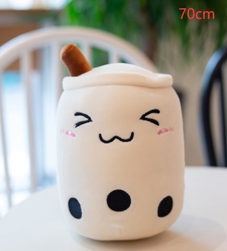 Boba Bubble Tea Pillow Cushion