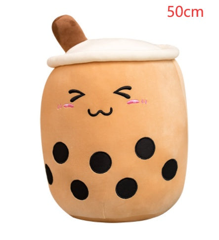 Boba Bubble Tea Pillow Cushion