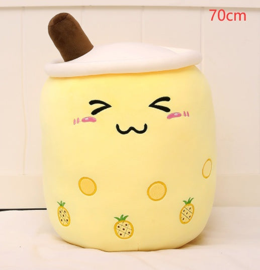 Boba Bubble Tea Pillow Cushion