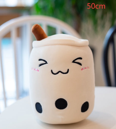 Boba Bubble Tea Pillow Cushion