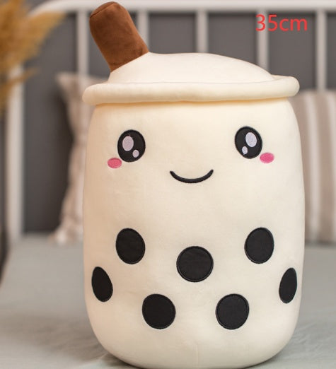 Boba Bubble Tea Pillow Cushion