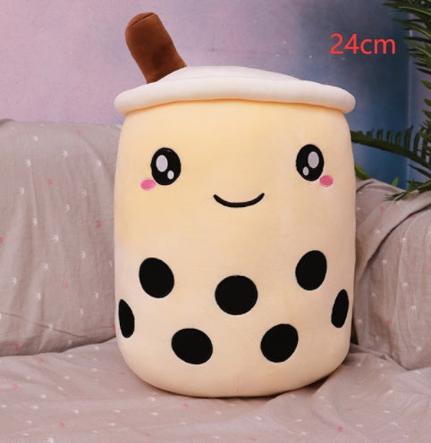 Boba Bubble Tea Pillow Cushion