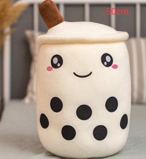 Boba Bubble Tea Pillow Cushion